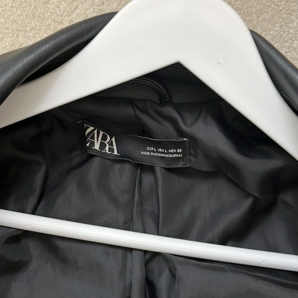 COPY - Zara leather jacket (fake leather) - Picture 6 of 6